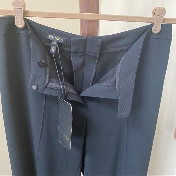 Escada Tovah Black Pants - Picture 3 of 9